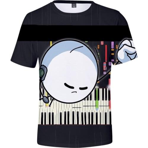 Summer The Henry Stickmin Collection 3D T Shirt Men Women Tees Short Sleeve cool T Shirt The Henry Stickmin Tops for thin person