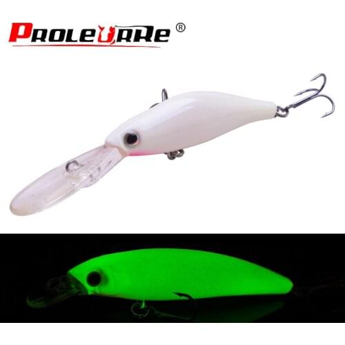 Proleurre Fishing Lures 10cm 7g Minnow Suspension Bass Lure Artificial Laser Reflection Wobbler Fish Swim Bait Fishing tackle