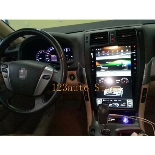13.6 inch vertical Tesla Style Android 9.0 auto Car DVD GPS Player multimedia for Toyota crown 2010 2011 2012 2013 px6 NAVI