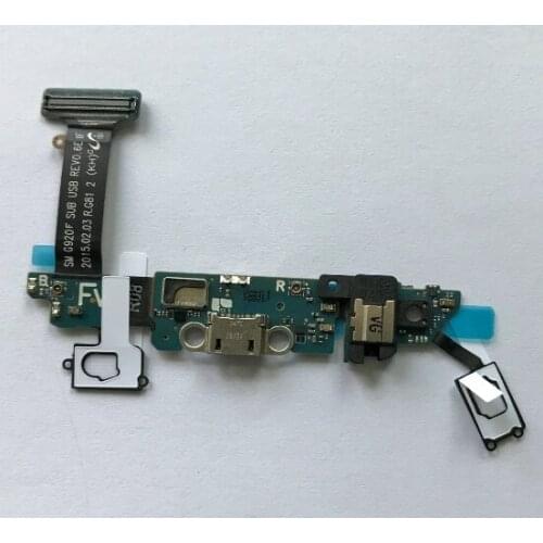 50pcs for samsung galaxy s6 g920f G920A G920T G920V G920P New charging port charger dock usb connector flex cable Ribbon