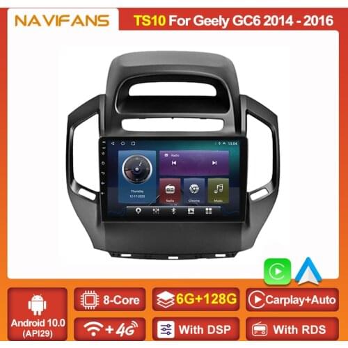 Android 11 Car Radio Multimedia Video Player For Geely GC6 1 Jingang 2014 2015 2016 Navigation GPS Carplay Auto WIFI IPS Screen
