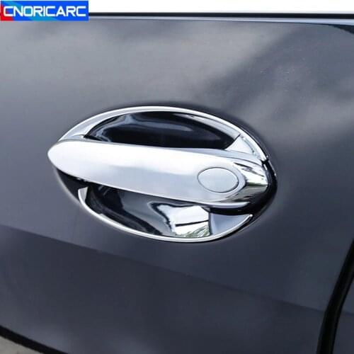 Car Styling For BMW X5 G05 5 series G30 Outer Door Handles Decoration Frame Door Bowl Cover Trim Exterior Auto Accessories