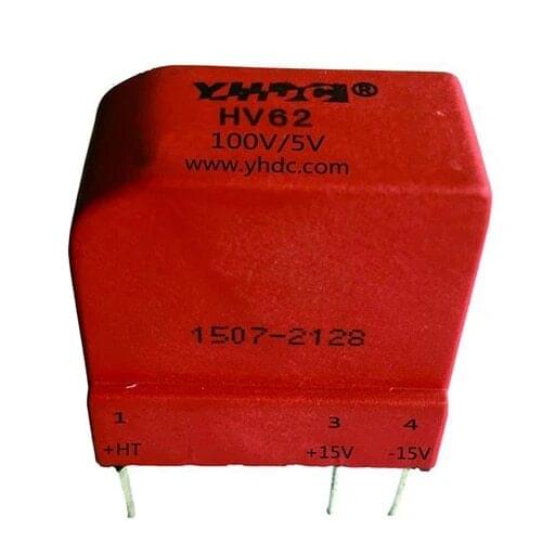 Free shipping YHDC Hall voltage sensor HV62 input 50V/100V/200V output 5V