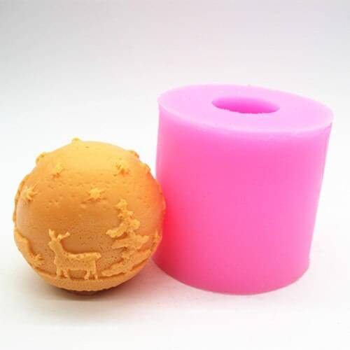 C514 soap mold/handmade soap mold/silicone mold/soap die/silica gel soap die milu deer