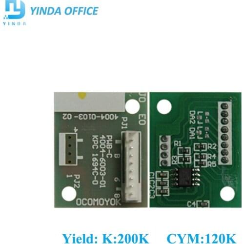 Long life drum chip for konica minolta C550 C451 C650 printer spare parts