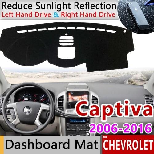 For Chevrolet Captiva 2006~2018 Holden Daewoo Winstorm Anti-Slip Mat Dashboard Cover Pad Sunshade Dashmat Carpet Car Accessories