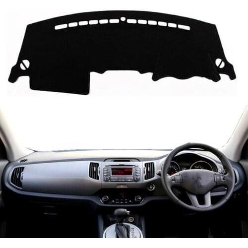 For Kia Sportage R 2011 2012 2013 2014 2015 Car Dashboard Cover Pad Mat Dashmat Sun Shade Instrument Carpet Auto Accessories RHD