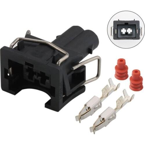 DJ7023-3.5-21 Efi 2 hole waterproof auto connectors, used for nozzle efi, including terminals and waterproof sealing plug EV1 2P