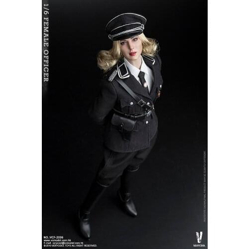 1/6 Action Figures VERYCOOL VCF - 2036 female officer spot black uniforms