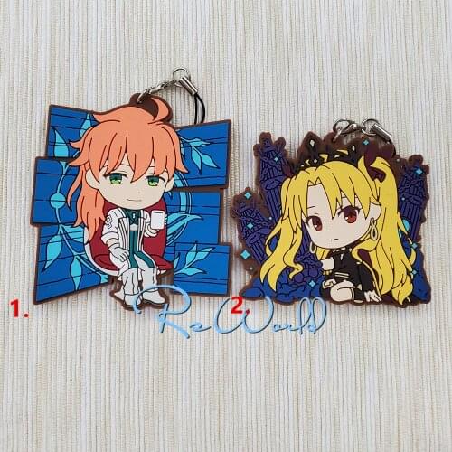 2020 New Arrival Fate/Grand Order/Fate Apocrypha Original Japanese anime figure rubber mobile phone charms/key chain/strap