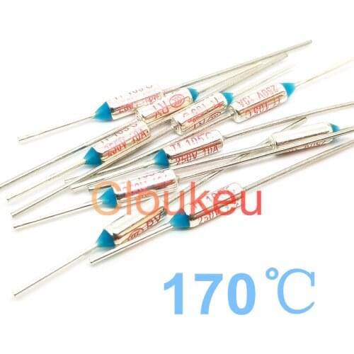 RY Tf 170C 250V10A Metal temperature fuse 170 Centigrade