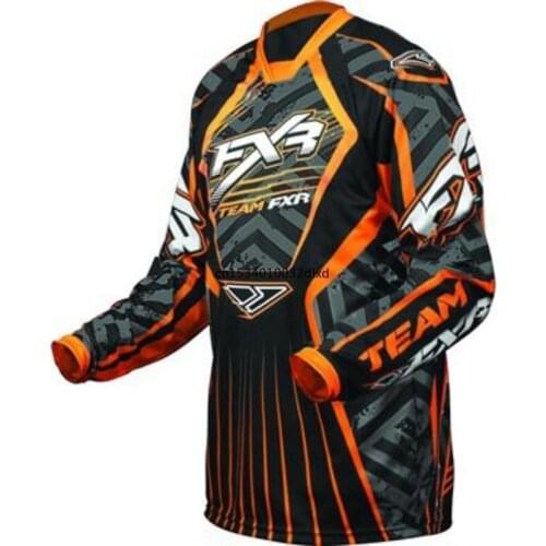 2022 Motocross Jersey MTB Downhill Full Sleeve Bike Shirt Cycling Cycling Jersey Men Long Sleeveelectric Motorcycle FXR DH