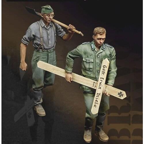 1/35 Scale Soldiers Unpainted Resin Figure Building Kit