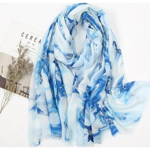 2021 New Fashion Floral Fringe Cotton Shawl Scarf Autumn Spring Muffler Headband Fantasy Foulard Sjaal Wrap Hijab Snood 180*85CM