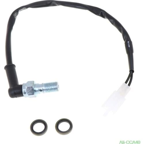 New Hot Universal Motorcycle Brake Hydraulic Single Banjo Bolt Light Switch Hydraulic Brake Pressure Light Switch