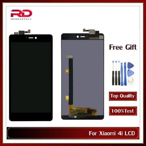 Original Display For XIAOMI Mi4i LCD Mi 4I LCD Touch Screen with Frame Digitizer Assembly Replacement Parts MI 4I Display
