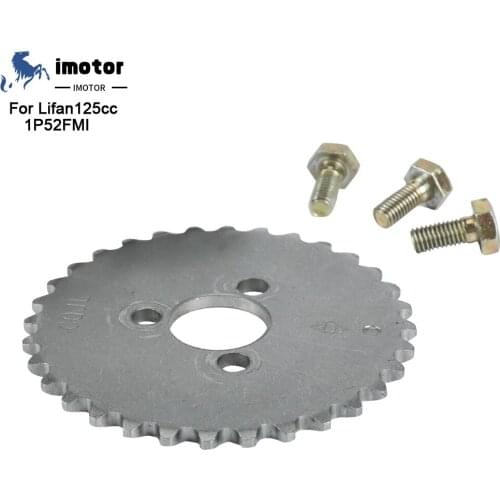 32 Tooth Motorcycle Camshaft Timing Sprocket With Bolt For Lifan 125cc 150cc Horizontal Engines Dirt Pit Bike Monkey Atv Quad
