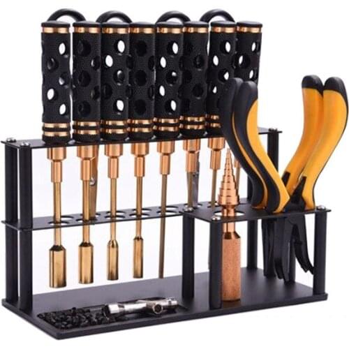 RC model car repair tool rack, model airplane screwdriver finishing bracket, wrench storage rack rack
