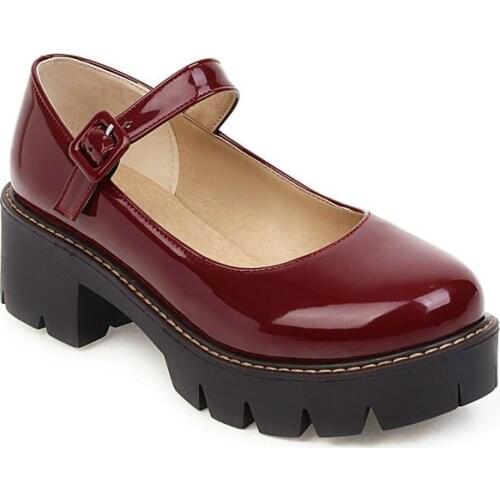 Leather Shoes Womens High Heels Non-slip 2021 Wear-resistant Fashion Comfortable Dating Outdoor Party Sandals Loafers Women