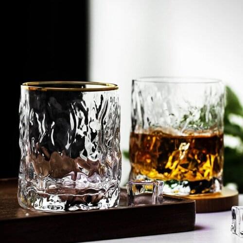 Japanese Whiskey Glass Cups Crystal Wine Water Glasses Fashion Creative Household Hotel Bar Beer Cold Drinks Cup