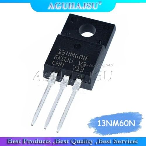 10PCS STF13NM60N 13NM60N 13NM60 MOSFET N-CH 600V 13A TO-220F