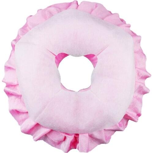 100Pcs disposable face rest sheets headrest cradle covers for massage bed white