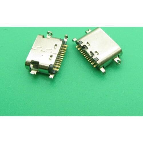 20pcs For BLUBOO S1 micro mini usb jack type C connector socket charging port replacement repair parts dock plug 16pin 16 pin