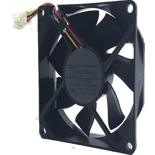 3PCS FAN FOR TH-42PV8C TH-42PZ80C 3110RL-04W-S19 8CM 80*80*25mm 0.1A 12V 3 line TV fan