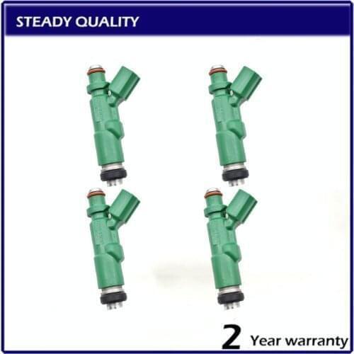4pcs/lot High Quality 23250-21020 Fuel Injector Nozzle For Toyota Prius Vitz Yaris 4cyl 1.5L 2325021020 23209-21020