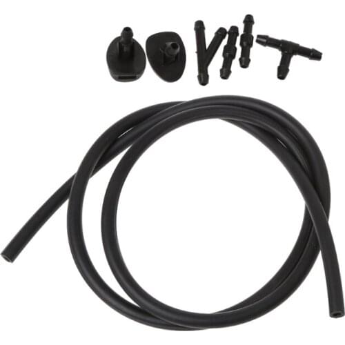 40GF 2 Pcs Windscreen Car Water Wiper Nozzle Mist Washer Spray Jet AP for peugeot 307