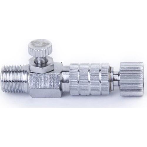 Airbrush Connects Regulators - Airbrush Quick Coupling, Separating Points Valve 1/8"