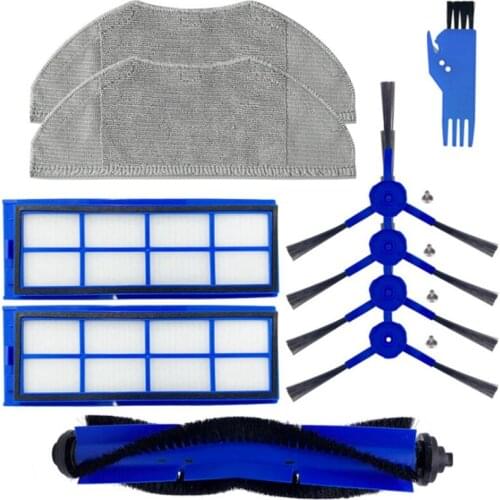 Ing Robot Accessories for Eufy L70 ing Robot Main Brush Side Brush Strainer Filter Mop