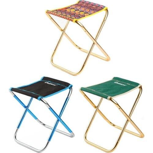 Aluminum Ultra Light Folding Fishing Chair Seat for Outdoor Camping Leisure Picnic Beach Chair Other Fishing Tools