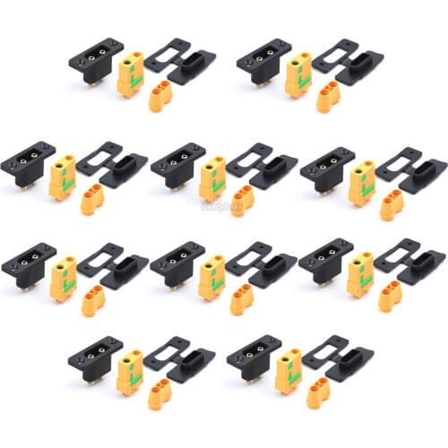 XT90 XT60 XT30 EC5 EC3 EC2 T plug Connector Male / Female Connector plug Silicone Wire 12/14/16AWG RC Battery Cable 90mm/100mm