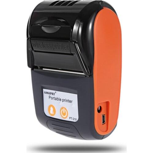 DC 12V/1A Wireless Bluetooth Thermal Receipt Printer for Windows POS Printer, Built-in 1500mAh Battery