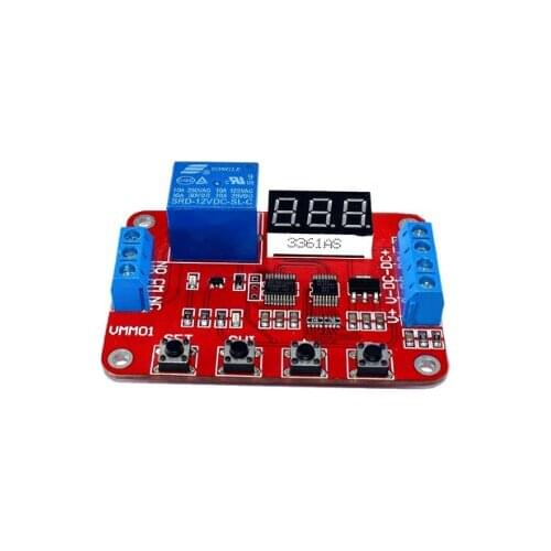 Display multi-function voltage monitoring relay module 24v voltage comparator