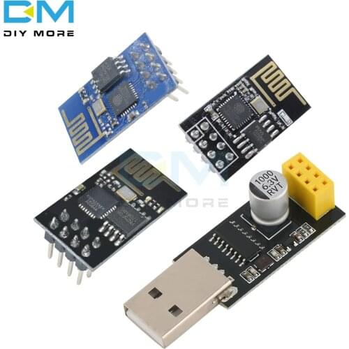 ESP-01 Adapter UART ESP8266 CH340 CH340G USB to ESP8266 ESP-01S Serial Wireless Wifi Developent Board Programmer Module