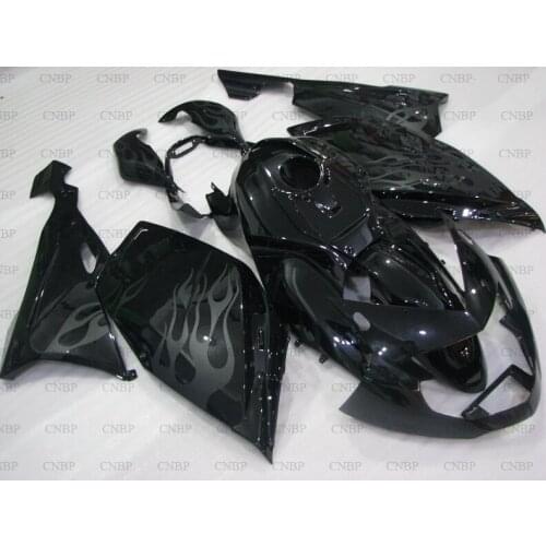 K 1200 S 2006 Body Kits for BMW K1200S 2005 - 2008 Black Frmae Fairing Kits K 1200 S 2005 Abs Fairing