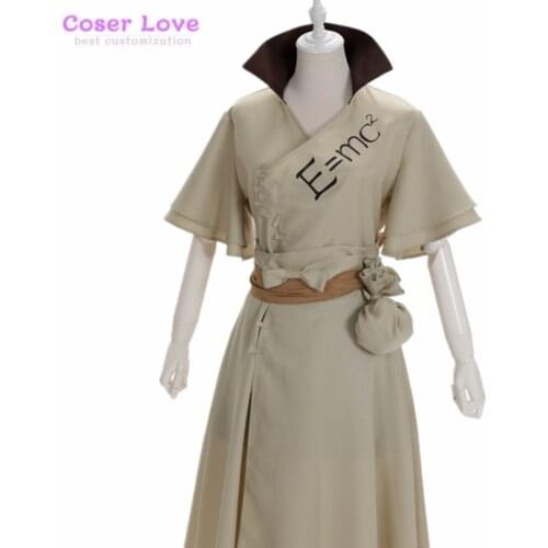 Dr. Stone Ishigami Senku Cosplay Costume for Halloween Christmas New years