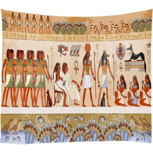 Creative 3D Printing Ancient Greek Fresco Ancient Civilization Tapestry Wall Hanging Bed Spread Beach Towel Table Cloth Yoga Mat
