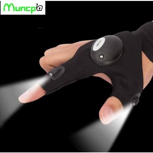 Multipurpose Waterproof Fishing Gloves + LED Light Rescue Tools for Honda Toyota Mazda Nissan Teana X-Trail Qashqai Livina