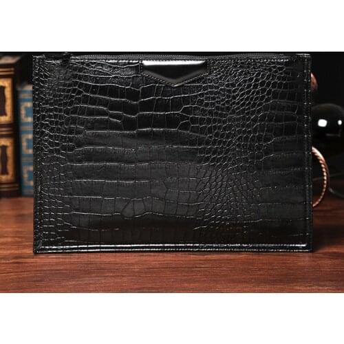 2020 New Leather bag Business Men Crocodile Leather Laptop Tote Briefcases bags Shoulder Handbag Mens Messenger Bags