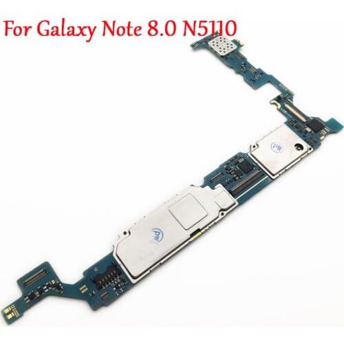 Tested Original Full Work Unlock Motherboard For Samsung Galaxy Note 8.0 Wifi N5110 Logic Circuit Electronic Panel Mainboard