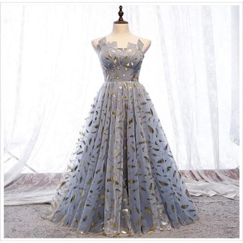 Sexy Strapless Evening Dress Sleeveless Robe De Soiree 2021 New Fashion A-Line Evening Dresses Long Dress Vestido De Festa