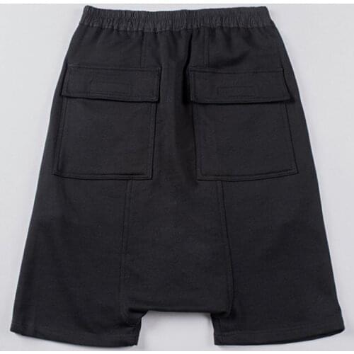 New Arrival Summer Mens Casual Shorts Fashion Printing Man Short Pants Loose Patchwork Fit Harem Male Knee Length Trousers