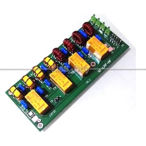 Assembled dc 12v 100W 3.5Mhz-30Mhz HF power amplifier low pass filter