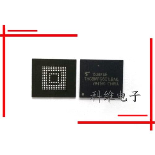 THGBMFG6C1LBAIL 153 Ball EMMC 8G Mobile Phone Hard Drive Chip IC LCD TV