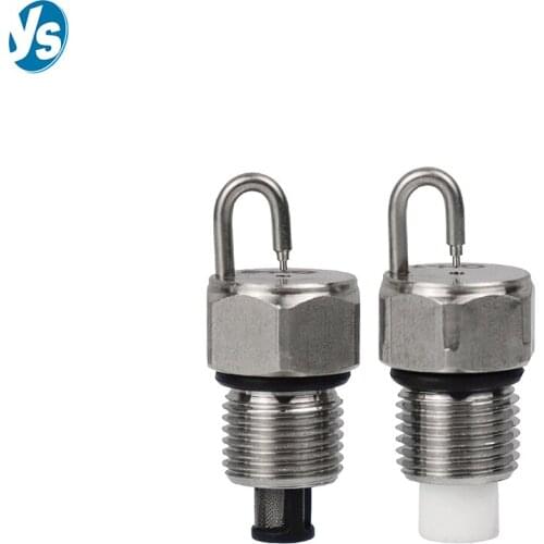 YS High Pressure Impact Cooling Fine Mist Fog Ruby Nozzles, Ruby Orifice Water Mist Humidifying Impinge Nozzle With SS Filter