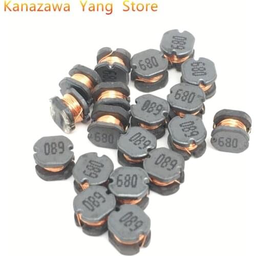 300PCS 15Values CD43 SMD Power Inductor Assortment Kit 1UH-680UH Chip Inductors High Quality CD43 Wire Wound