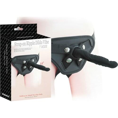 7 Speed Remote Control Strapon Silicone Dildo Vibrator For Women Strap On Anal Butt Plug Sex Toys For Unisex Couples Harness